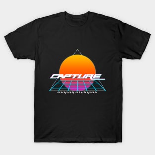 Retro Logo - Photography and Videography T-Shirt